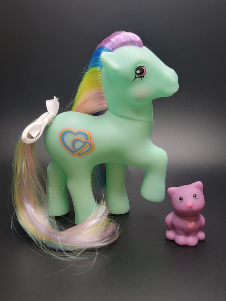 HQG1C My Little Pony Custom Rainbow Beats & Keeper Cat Figure