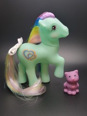 HQG1C My Little Pony Custom Rainbow Beats & Keeper Cat Figure