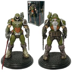 21cm Doom Slayer Eternal Demon Hunter Arkham Standing Posture Collectible Model