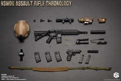 1:6 Easy & Simple NSWDG Assault Rifle Chronology Set B for 12″ Figures 06046B