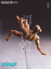 Romankey 1：12 Yellow Super Flexible Man Body 6”Joint Action Figure model Doll