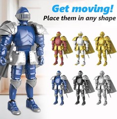Knight Action Figures, Medieval Action Figures,Knight Armor Action Figure,Mul…