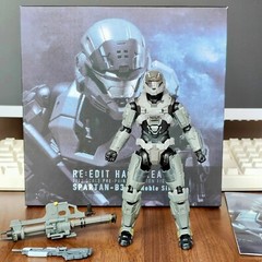 Halo Reach Spartan-B312 Noble Six Action Figure 1:12 Collectible Model Gift Toys