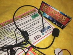 MANDALORIAN BOBA FETT HELMET VOICE CHANGER COSPLAY SET WITH SPEAKER & MICROPHONE