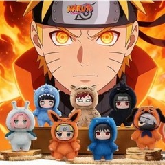 Naruto Shippuden Beast Party Series Blind Box Cute Plush Doll Gift*