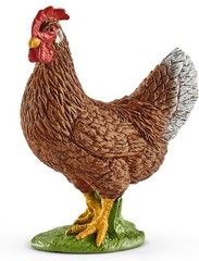 SCHLEICH Farm World 17081 Hen from 3 Years Old Figurine 2 x 4 x 5 cm