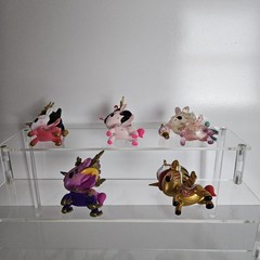 Lot Of 5 Tokidoki Unicornos Figures Thai Princess, Tiger, Cherry Blossom, Bunny