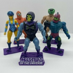Masters of The Universe MOTU Figure Stands Vintage Origins New Additions!! READ!