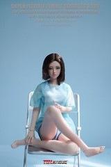 TBLeague1/6 Small Chest Circumference White Skin Girl Body Action Figures