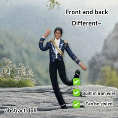 Michael Jackson Plush Doll Cosplay Stuffed Figure Collectible Room Decor Gift…