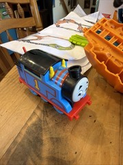 Thomas & Friends TALKING Cranky Delivery MOTORIZED Train Set See Description