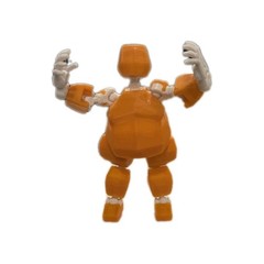 Dummy 13/Stocky 13 Action Figure | 3D Printed Poseable Articulated Collectible