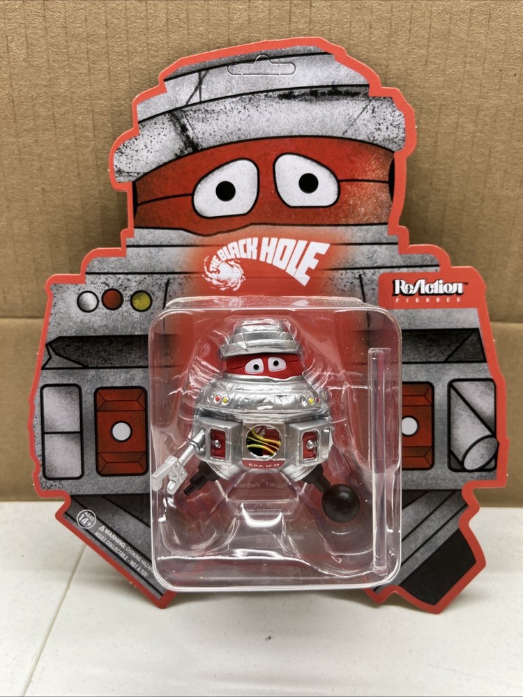 SUPER7 DISNEY BLACK HOLE B.O.B. BOB REACTION ACTION FIGURE NEW sealed