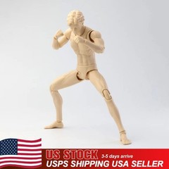 Mirrfig 1/12 MF001 Male Action Figure Body 6″ Pale Skin Super Jointed Model Toys