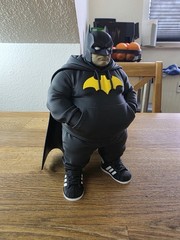 BIG MAN – BIG BATMAN – Overweight Batman Action Figure