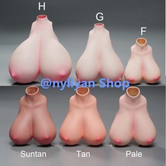 1/12 Female Big Huge Breast Cover Replacement Model For 6”Action Figure Body