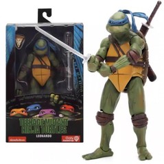 7″ NECA Ninja Turtles 1990 Movie TMNT Teenage Movable Toys Mutant Action Figure-