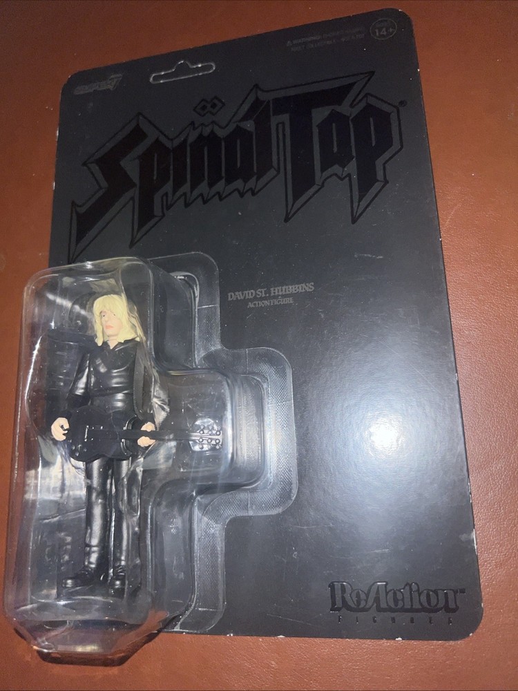 Spinal Tap Reaction Figures Wave 02 – David St. Hubbins (None More Black)