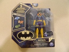 DC Comics Batman 1st Edition BATGIRL 4″ Action Figure w/ 3 Surprises Spin Master