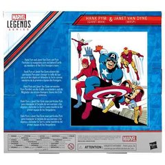 2024 Marvel Earth’s Mightiest Legends GIANT-MAN & WASP 6″ Hasbro Pulse 2-Pack
