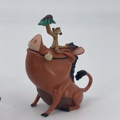 Vintage The Lion King Scar,Timon & Pumbaa PVC Figure Cake Topper Applause Disney