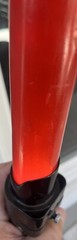 Star Wars LFL 2007 Hasbro Red Lightsaber Build Saber Vader Lights/Sound Crystals