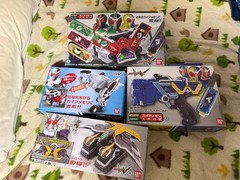 Bandai Kamen Rider W Transform Belt Set Multicolor Deluxe Voice Authentic