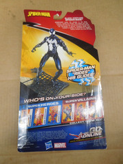 2009 Hasbro Spider-Man Black Costume Action Figure Rides Web Glider NEW NIB