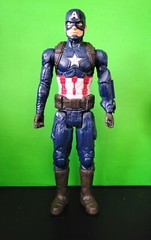 Captain America Brown Boots 12″ Action Figure Marvel Avengers Power FX