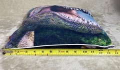 Dinosaurs Bundle 6 Figures Toys and a Pillow 1 Dinosaur With Sound