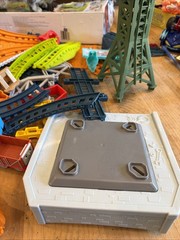 Thomas & Friends TALKING Cranky Delivery MOTORIZED Train Set See Description
