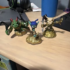 SKYLANDERS EONS ELITE SET OF 3 CLEAN – stealth elf dino rang voodood
