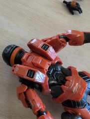 Jazwares HALO SPARTAN GUNGNIR Spartan Collection (NO BOX). Five Hands Faceplate