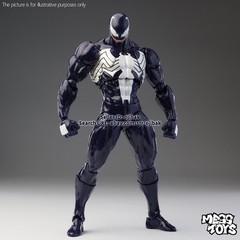 In Stock Mess Toys Venom Lethal Neighbor 1/12 Spider-Man Symbiote Action Figure