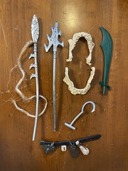 Spawn Total Chaos 2 Smuggler Complete Weapons & Accessory Set McFarlane 1999