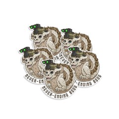 Falkor Never-Ending Boog Sticker