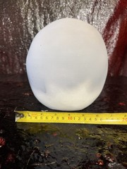 ZOMBIE MALE 3D PRINT HEAD SCULPT 1:1 RATIO LIFE SIZE