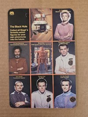 1979 Sentry + Sentry Cardback The Black Hole Red Robot Figure MEGO Disney