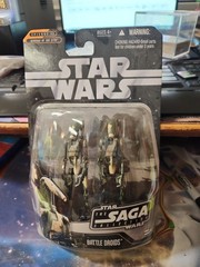 Star Wars Saga Collection Battle Droids Action Figure ROTS #62 2006 Brand New