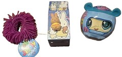 Miffy Rabbit Figurine (open box) + Jiggly Bracelet + Littlest Pet Shop
