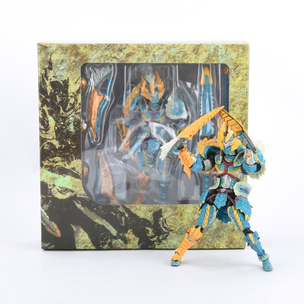 Monster Hunter World Greatsword Swordsman Zinogre Set 6″ Action Figure Toys Gift