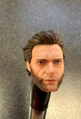 Hasbro Marvel Legends 6″ Scale Jackman LOGAN WOLVERINE HEAD ONLY MINT X-MEN 1/12