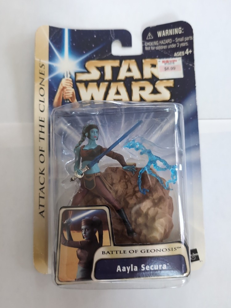 Star Wars-Attack of the Clones: Aayla Secura Action Figure Hasbro 2003