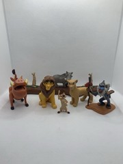 Disney The Lion King Toy Lot of 8 Action Figures PVC McDonalds