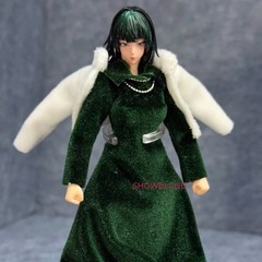 1/12 Painted ONE PUNCH-MAN Fubuki Head Carving For 6”Romankey Vtoys Figure