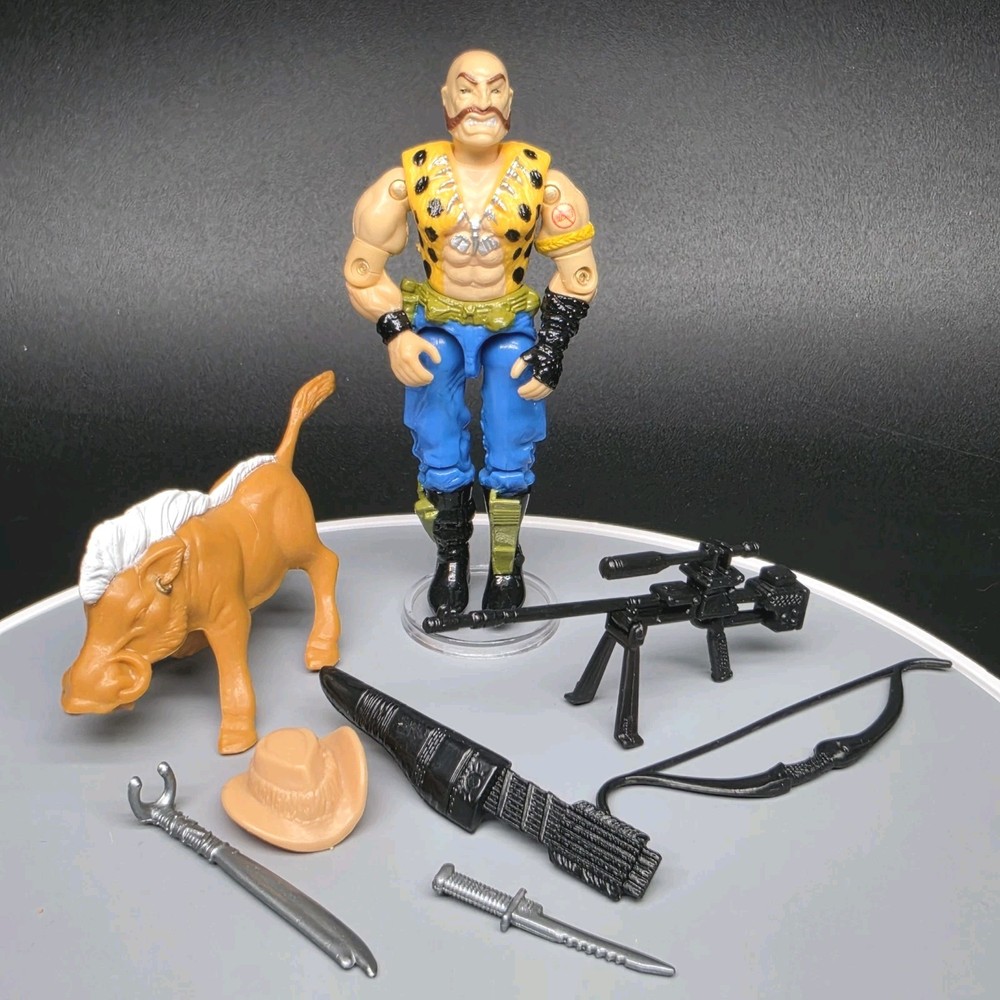 Gi Joe 1989 Gnawgahyde 100% Complete 🔍See Description🔍 Vintage ARAH
