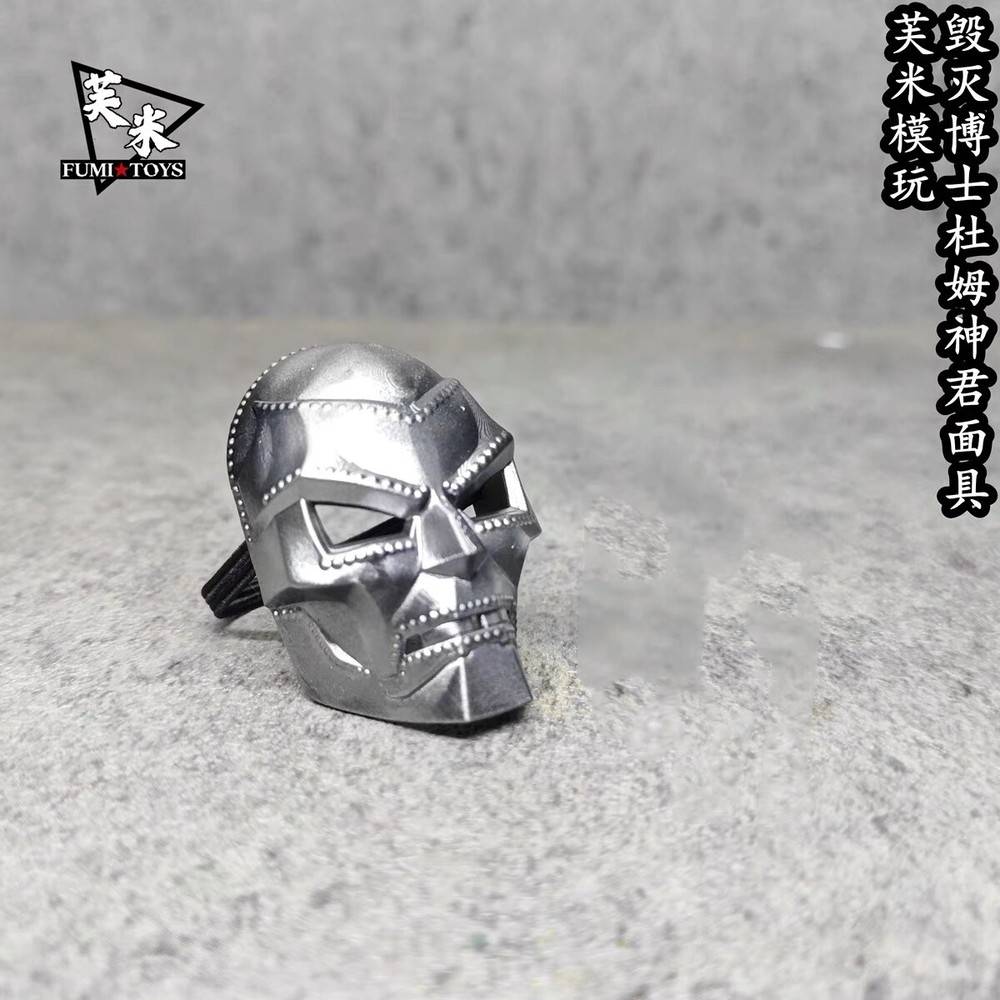 1/6 1/12 Scale Victor Von Doom Doctor Doom Mask for 12” 6”action Figures