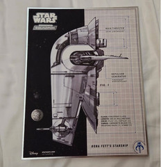 SDCC 2026 Jazwares Exclusive Star Wars Micro Boba Fett Starship UNOPENED SEALED