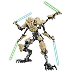 32cm KSZ714 Star Toy Anime General Robot Grievous With Lightsaber Hilt Combat.