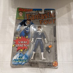1992 Toy Biz Marvel Super Heroes Fantastic Four Mr. Fantastic Action Figure NEW